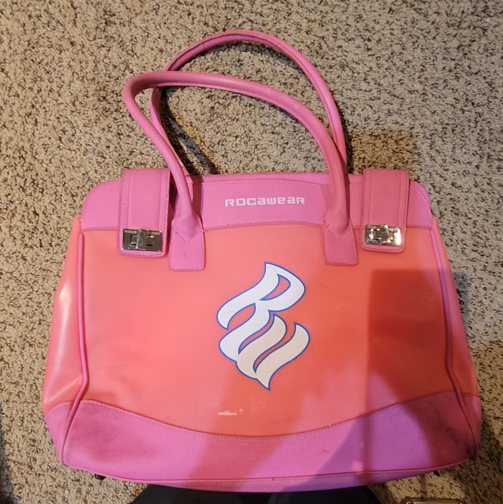 Rocawear Pink and Coral Shoulder Bag project bag